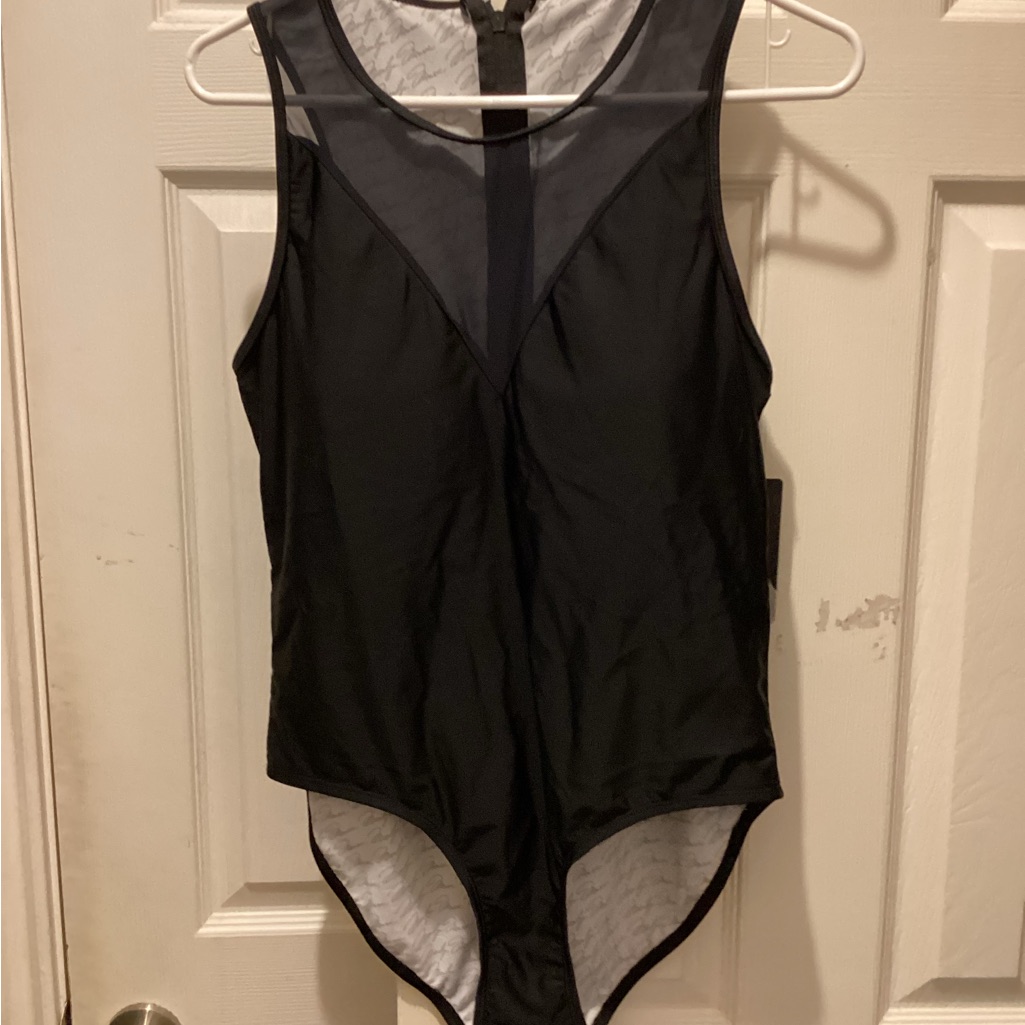 Marilyn Monroe Black One Piece Swimsuit